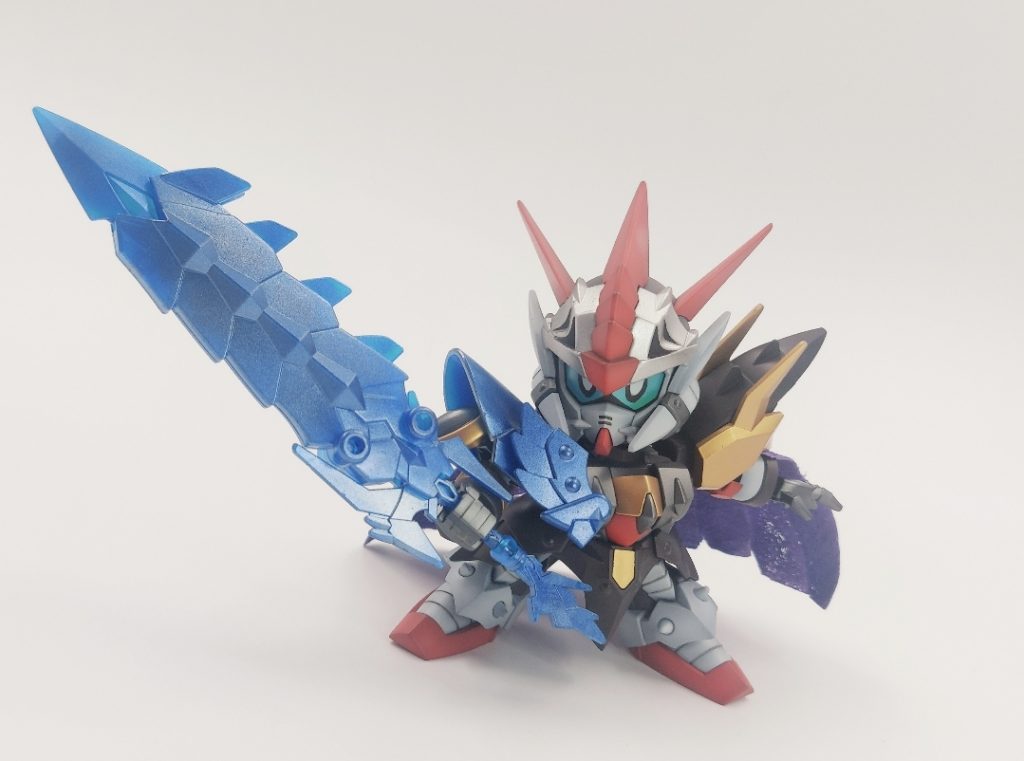 魔竜剣士ゼロガンダム–5枚目/制作者：Moki Plamo