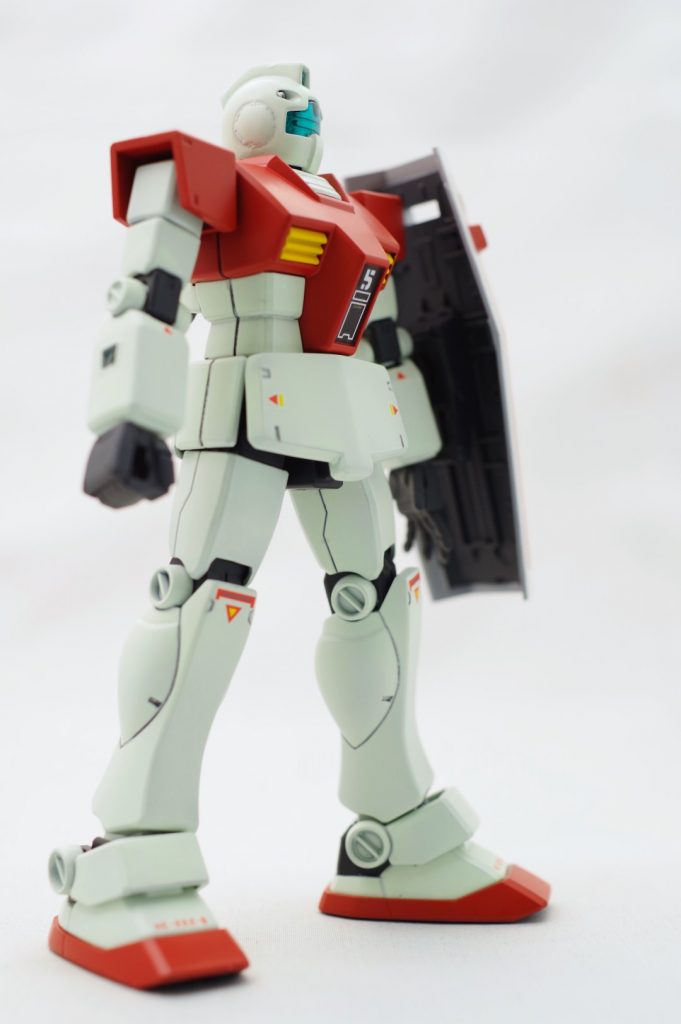 写真だと分かりにくいのですが、ジム特有の「弱っちいホワイトグリーン」が再現できたと思います。