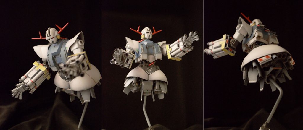 差し替えでノーマル？のジオングにも換装できます