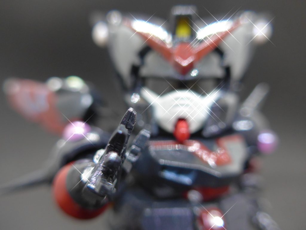 最後はやっぱりダークネスフィンガーで(って光ってるし!!)