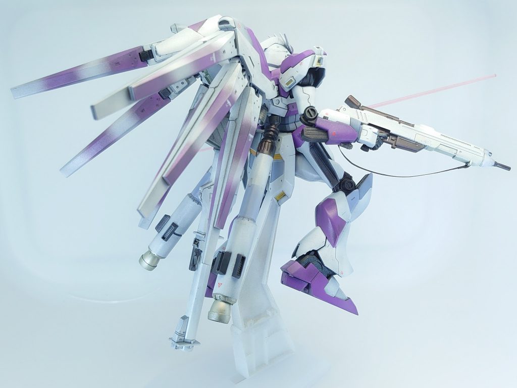 サイドビューハイパーバズーカはテールスタビレーターに装着出来るようにしました。