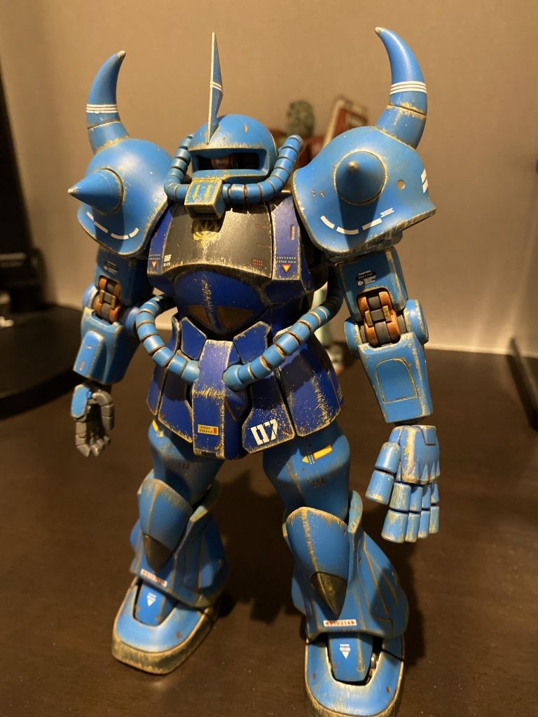 素人ですがドライブラシ頑張りました。