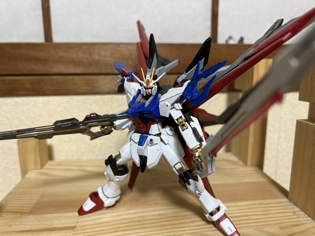 いやー、でかい 以上です次はV2アサルトバスターを作ります御覧いただきありがとうございました