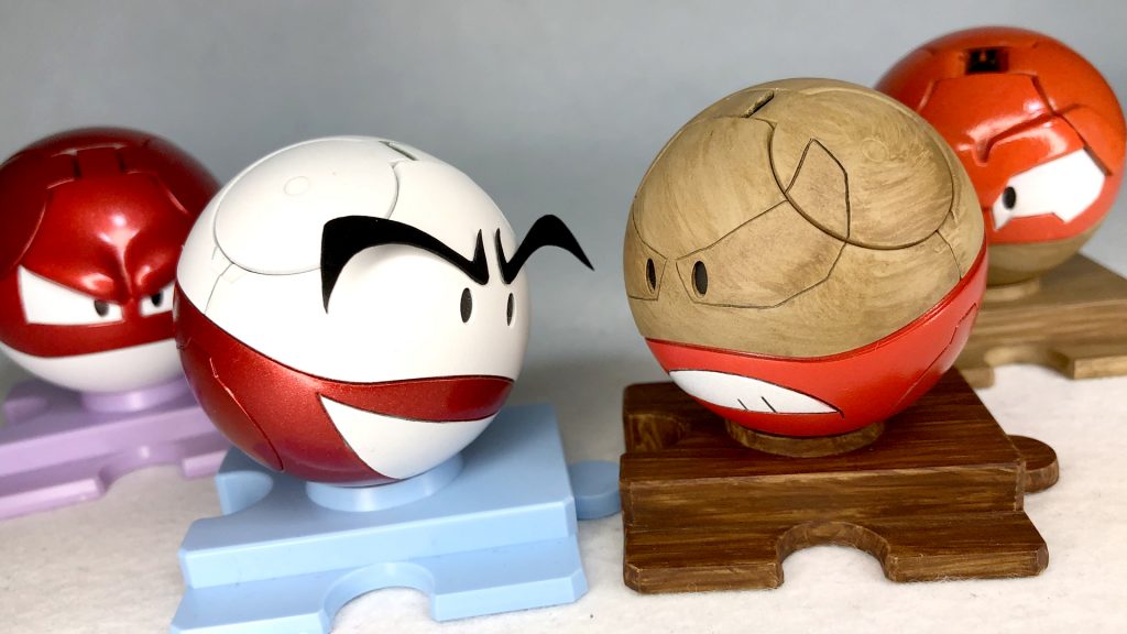 さらに今までに制作した通常ビリリダマ、マルマインとも!このようにできて大満足ですー!! ここまでご覧いただきありがとうございます。