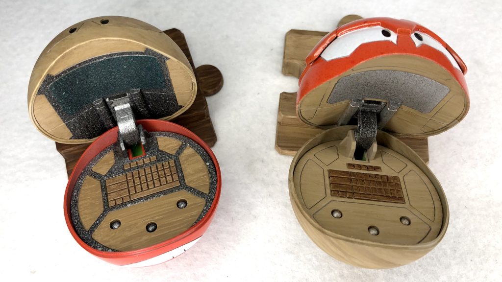 ヒスイビリリダマとは内側塗装の雰囲気を変更さらに金属の部分が絡み合っているようにしてみました!