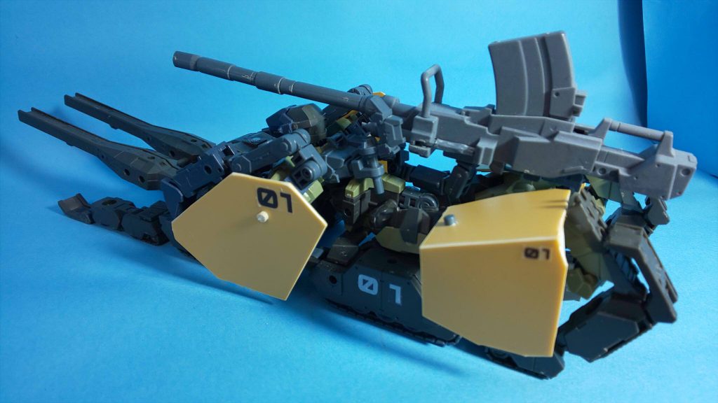 斜め左後ろ(戦車モード)