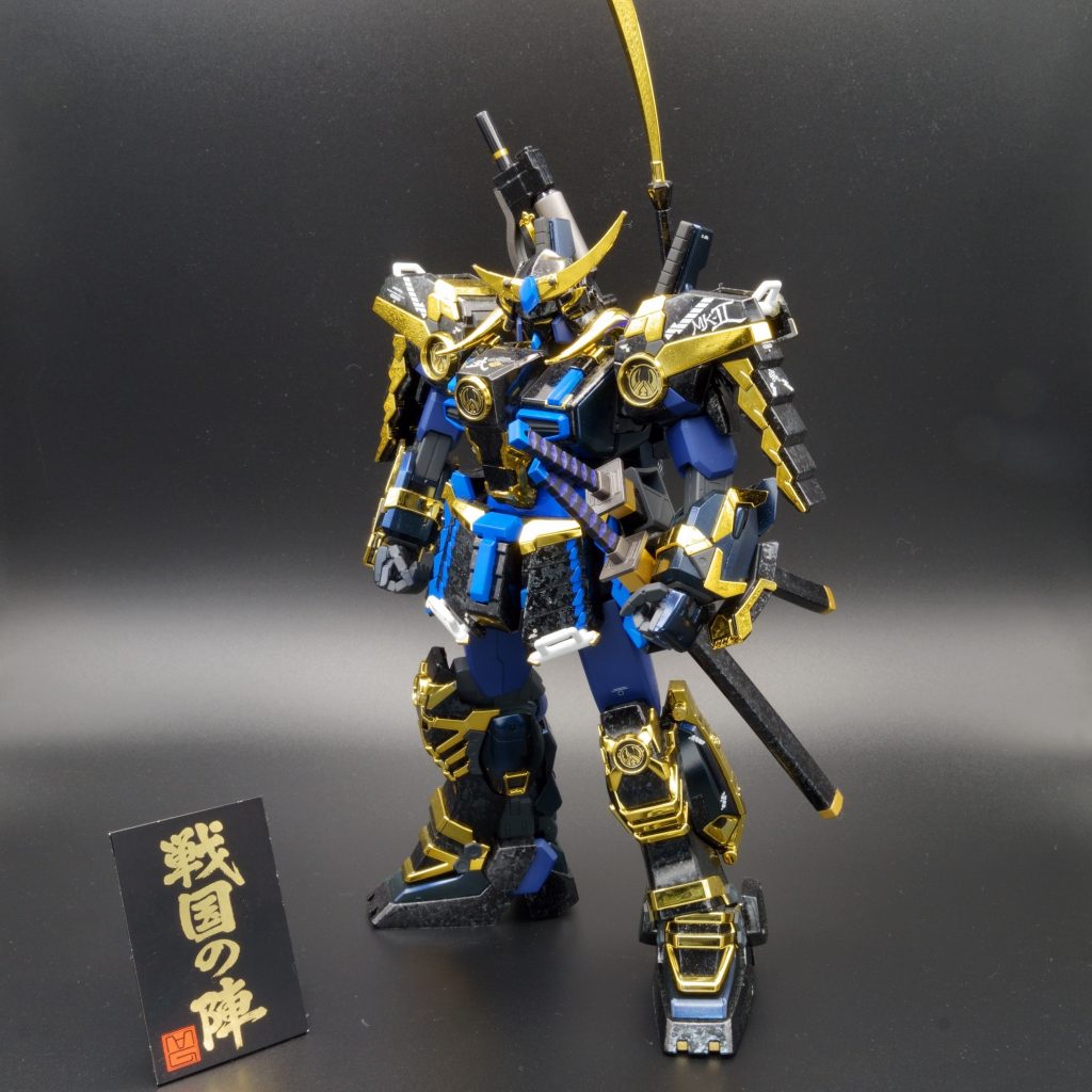 主な改修点は、太刀です（！）太刀と脇差を左側に拵えるように配置しました。また、刀の反りの方向にも留意しています。