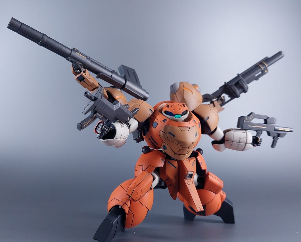 リベイクのサブアームユニットは丸々としててランドマンロディとも親和性高いですね