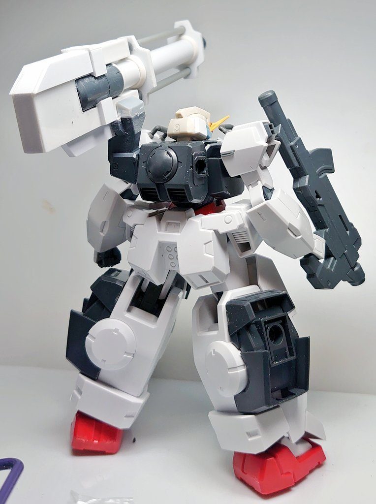 GNキャノンの接続はそのままヴァーチェを使いました。