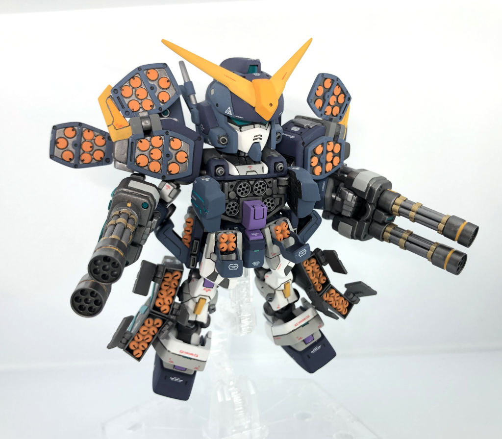 差替え無しで、フルハッチオープンを再現するのに苦労しました