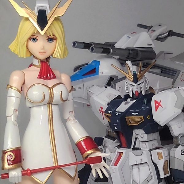 セイラ ＆ νガンダム