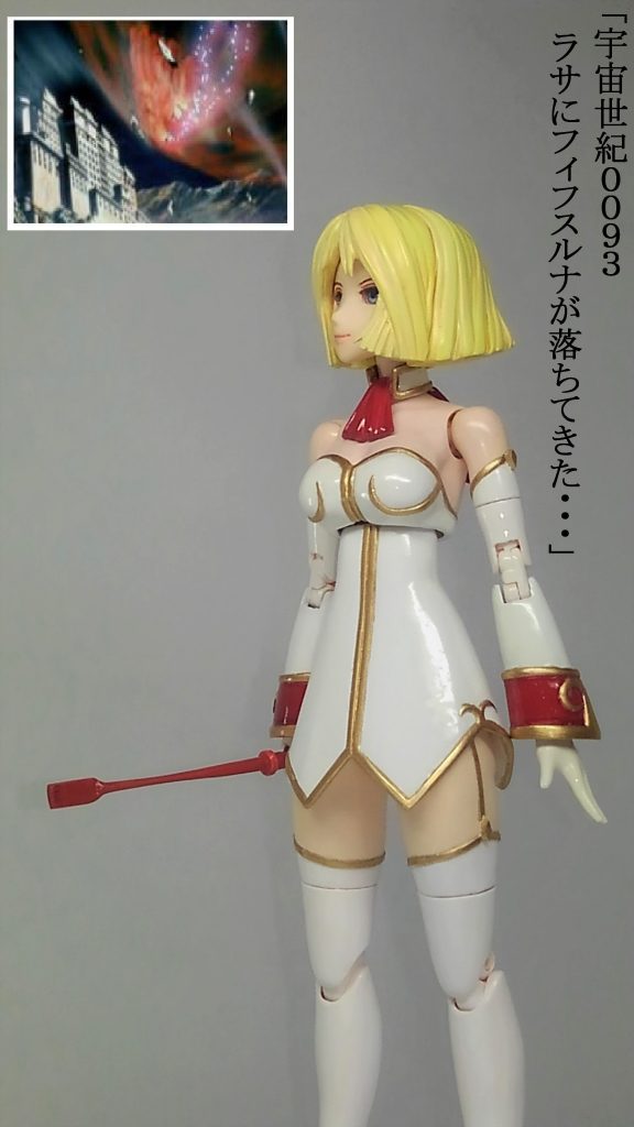 セイラ ＆ νガンダム–2枚目/制作者：TOMSIM