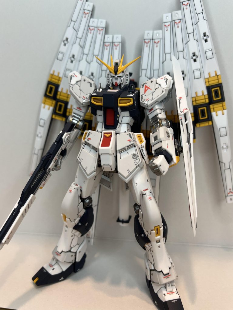 RG 1/144 νガンダム　ダブルフィンファンネル–3枚目/制作者：YKKN