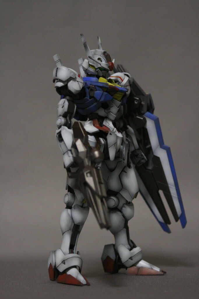 水星の魔女サンプル版ＨＧガンダムエアリアル–3枚目/制作者：nikoniko