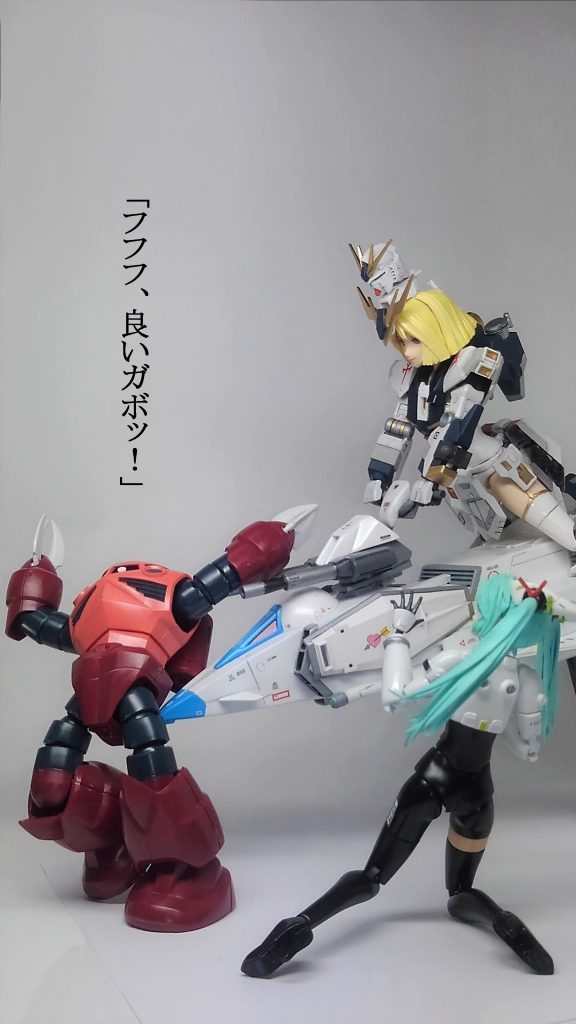 セイラ ＆ νガンダム–8枚目/制作者：TOMSIM