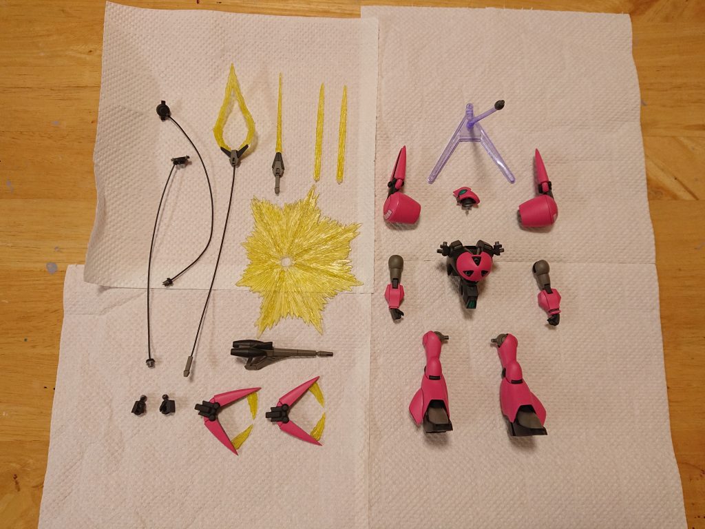 パーツ一覧。プレイバリュー多めにしてみました