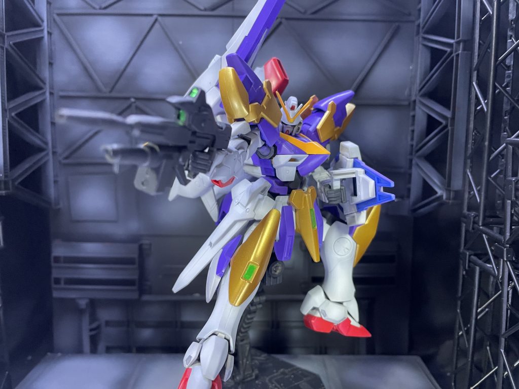 V2 アサルトバスターガンダム　HG–3枚目/制作者：M.sen