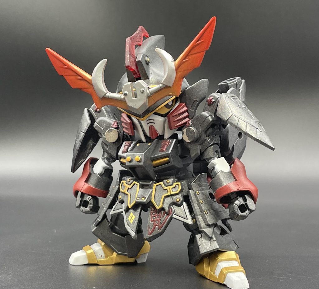 装備を取り除いた状態。肩鎧は普段見えないので塗装サボりました…!