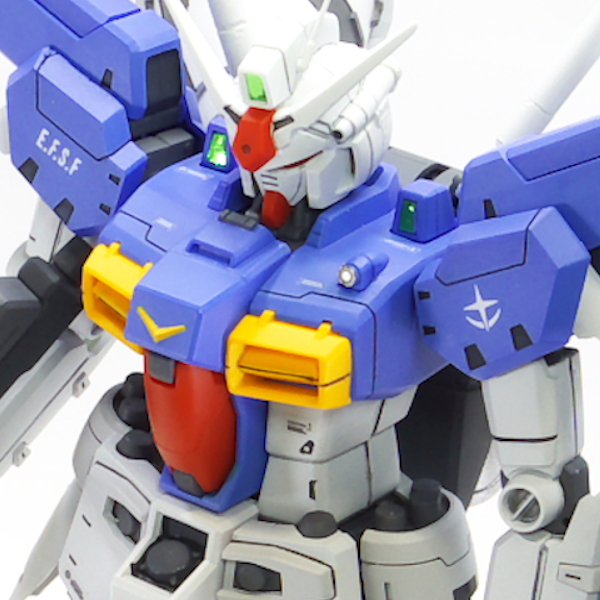 MG ガンダム GP01fb フルバーニアン｜gunplacraftさんのガンプラ作品