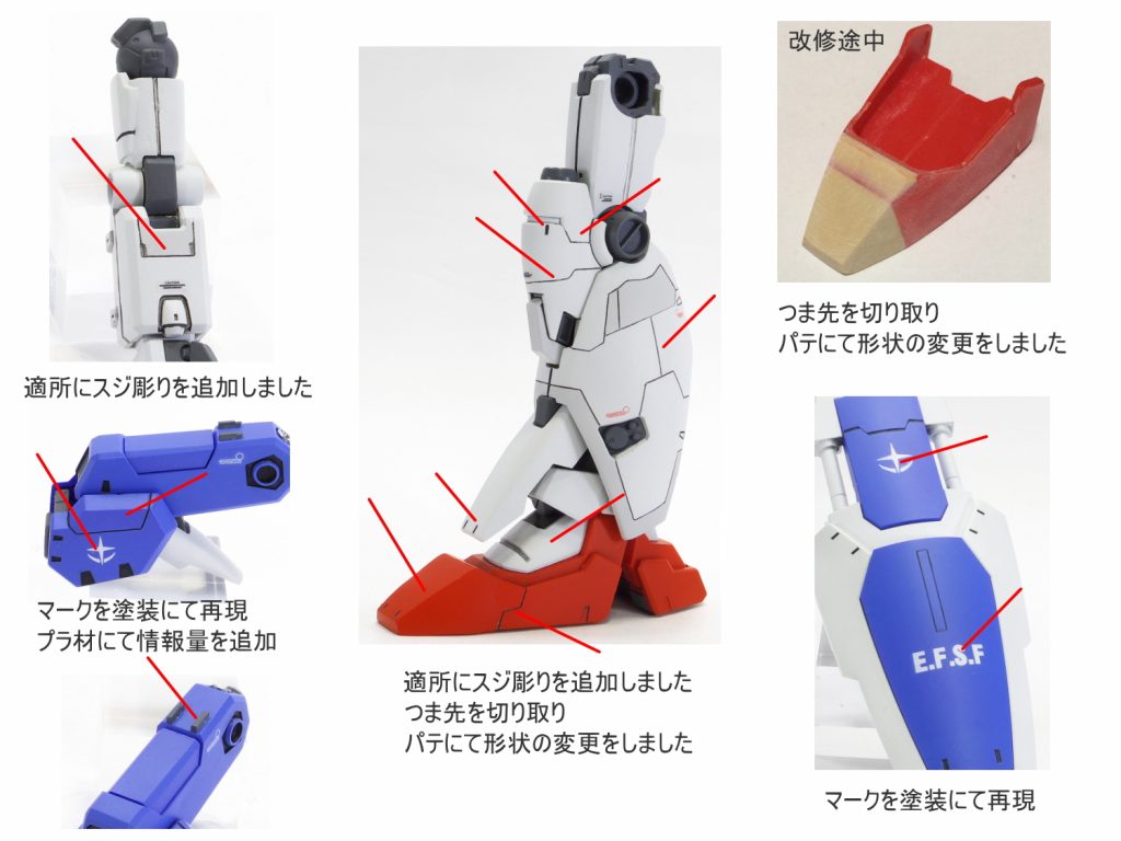 MG ガンダム GP01fb フルバーニアン–3枚目/制作者：gunplacraft