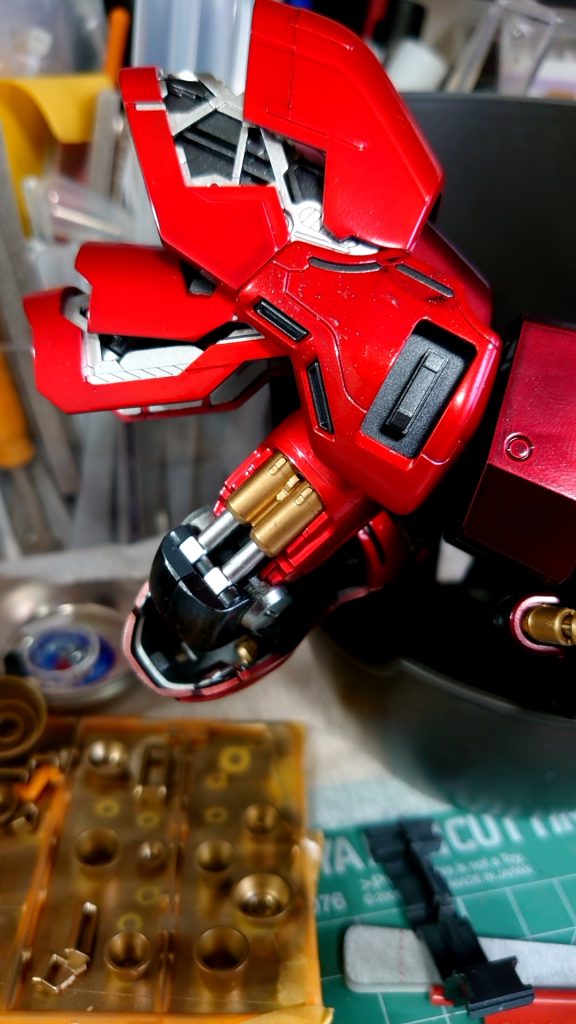 この金色と銀色の憧れでやって見ました