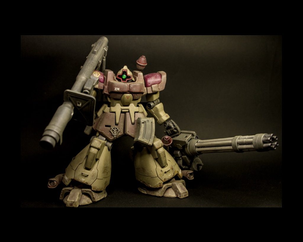 ドムトローペン(ジオン残党軍、サンド仕様)–9枚目/制作者:dai オジサンモデラー