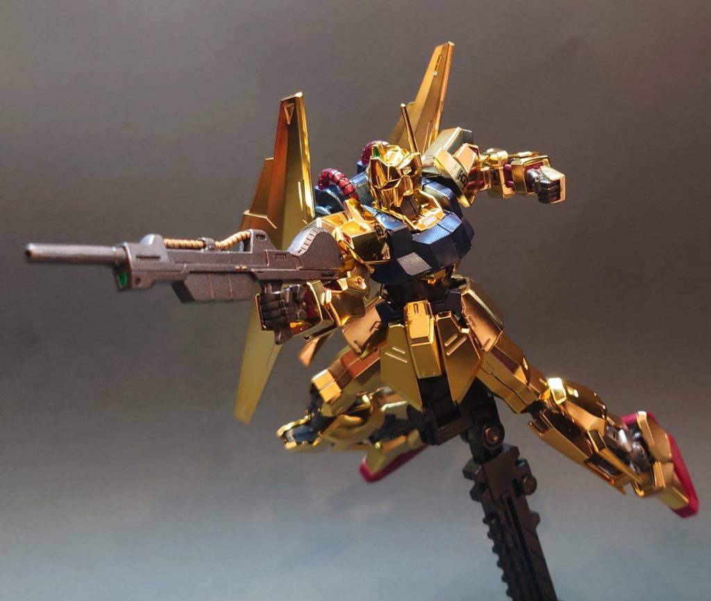 ピカピカ百式withクワトロさん–4枚目/制作者：gunpla_km