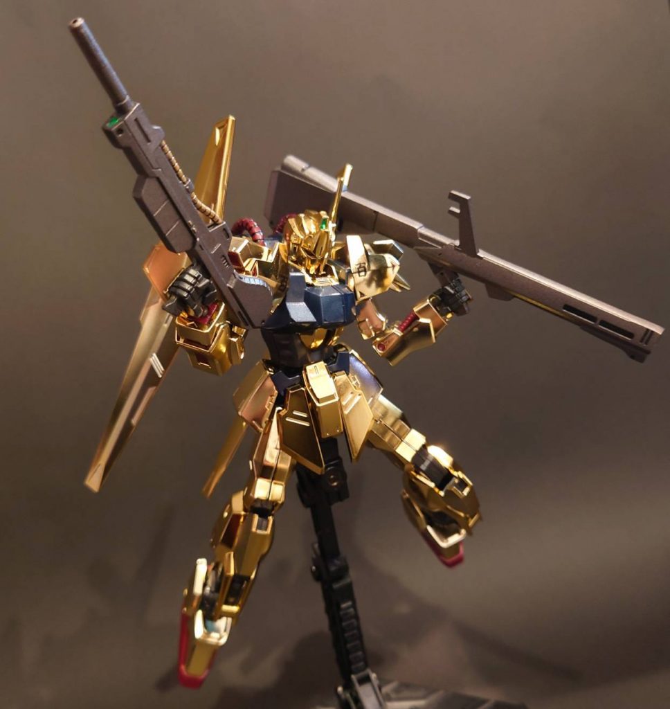 ピカピカ百式withクワトロさん–5枚目/制作者：gunpla_km