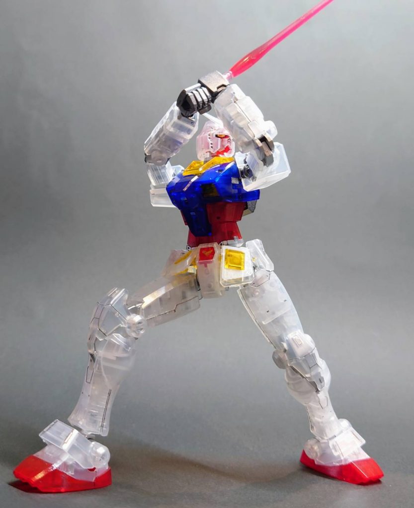 トップコートは水性ホビーカラー、クリア。