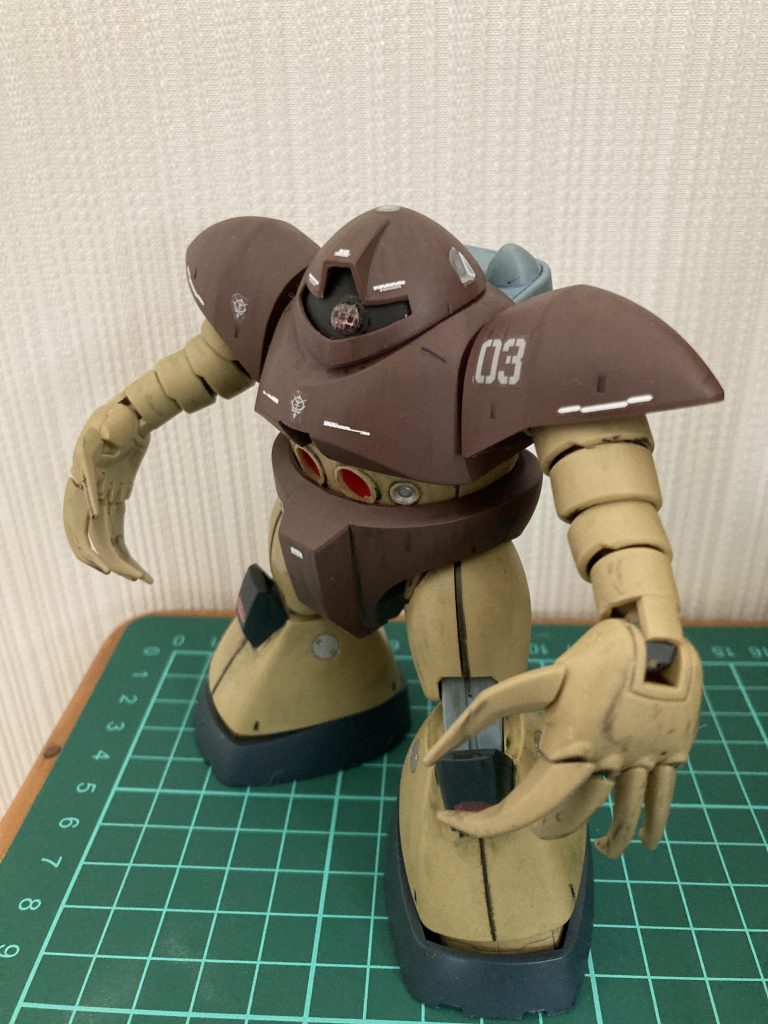 HG ゴッグ　ちょこっとウェザリングも–3枚目/制作者：T-WEST
