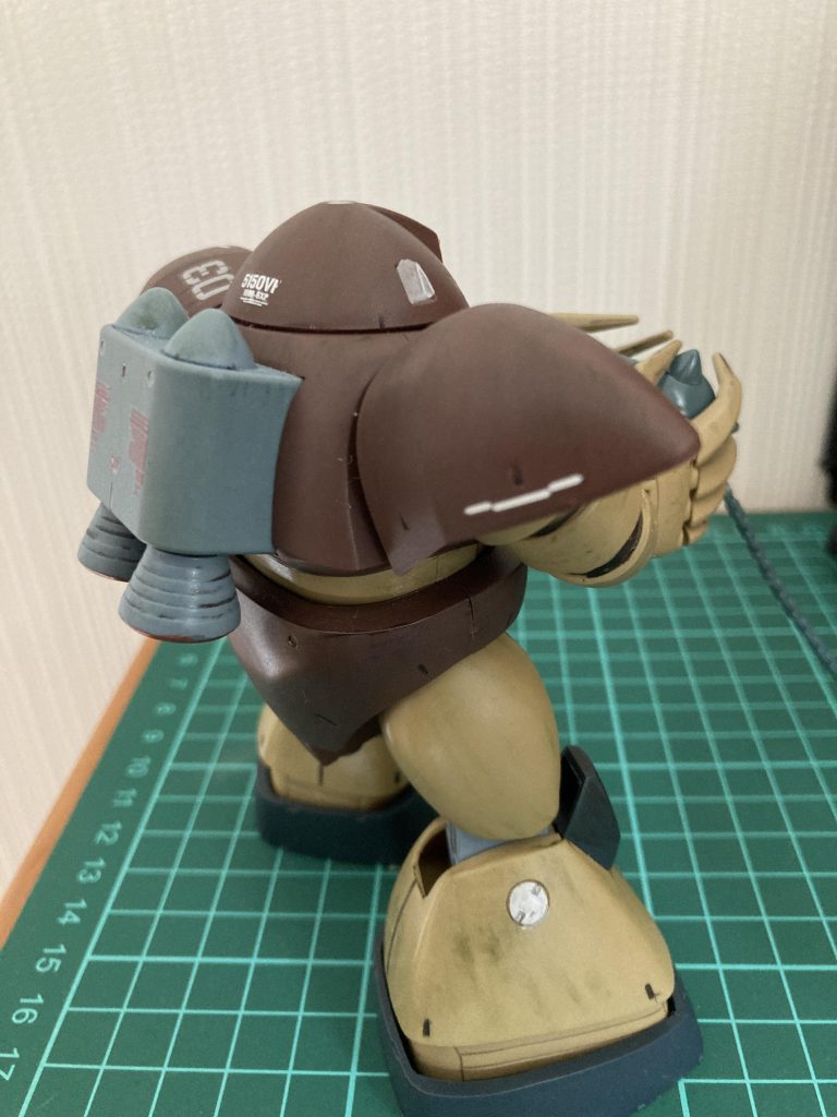HG ゴッグ　ちょこっとウェザリングも–4枚目/制作者：T-WEST