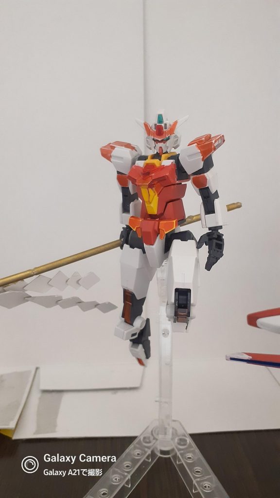 これがE.X.コアガンダムⅡですただただ色変えをしただけです。