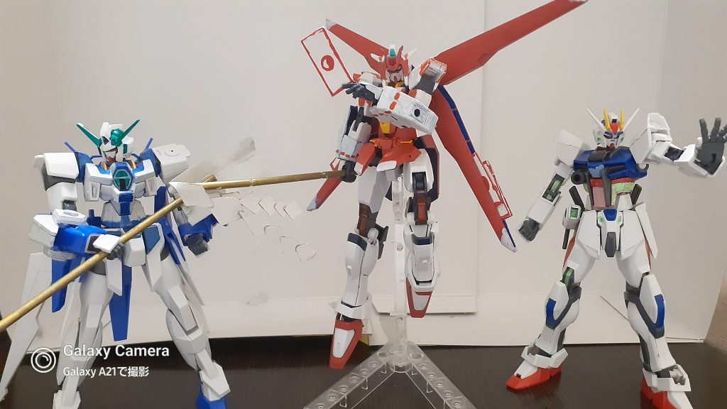 うちの愛機のストライクともいっしっしょに