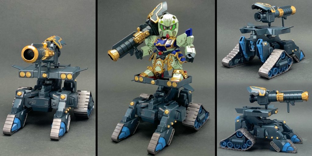 ●真武者戦車(シンムシャタンク)ダブルゼータの相棒だ！