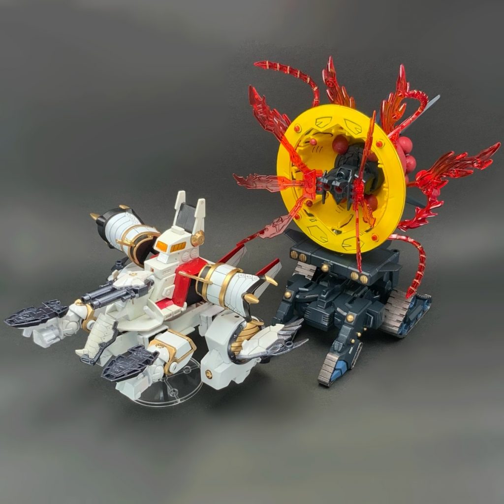 ●天馬(ペガサス)と羅火安薔薇ラビアンローズは工作基地だ！あらゆる鉱物を溶かし、それを駄舞留精太が加工するぞ！仲間の補修もお手のもの！