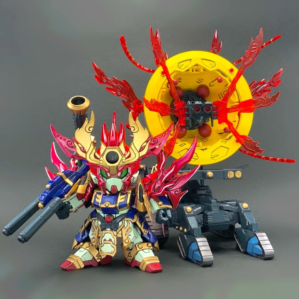 ●羅火安薔薇(ラビアンローズ)真武者戦車が形態変化！灼熱の羅火安薔薇！