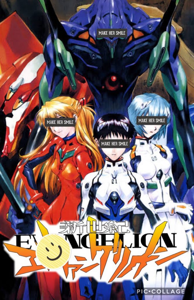 ゼハート「....正気か?」oyz「はい?」ゼハート「正気かと聞いている。」oyz「どういう事でしょうか?」ゼハート「とぼけるな。私も今まで知らんぷりして話していたが、大丈夫なのかこのストーリーは。」oyz「時期が時期ならばアウトでしょう。しかし、映画の放映も全て終わり、考察動画も出尽くした今ならば、これくらいのネタ、どうという事は無いでしょう。」ゼハート「本当だな?」oyz「大丈夫です。信じてください。」ゼハート「....そうか、わかった。信じよう。」oyz「お任せください。ではゼハート様、知らんぷりしてお続けください。」ゼハート「ああ。了解した。」oyz「で、何でしたっけ?」ゼハート「ガンダムでは出してはいけない名前と画像を堂々と出したあたりからだ。」oyz「ああ、そうでしたね。えーと、そうそう、さらに“裏死海文書”を解析したところ、”リリスの神“と呼ばれるゲンドウがエ◯ァンゲリオンを建造した、とあり、その建造方法も見つけました。」ゼハート「何?」oyz「えーと、アダムをベースに巨人を建造してコアに魂を封入する。って書いてありました。」ゼハート「大丈夫か?急に説明がグダグダしてきたが?」oyz「そのアダムっていうのが月の裏側のセントラルドグマにあるっていうので、穴掘って調べたら発見しましたので、その上にNERV月面基地を建設し、“裏死海文書”の記述を基に巨人を建造していきました。」