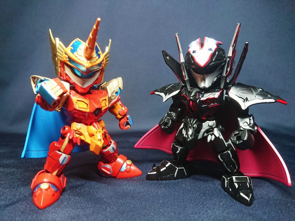 アルカイザー「ヒーローは強いのか？　俺を強くしてくれたのか？」アルカール「ヒーローの力は正義のために使わなければならん。」アルカイザー「ブラッククロスの奴等をぶちのめす！」