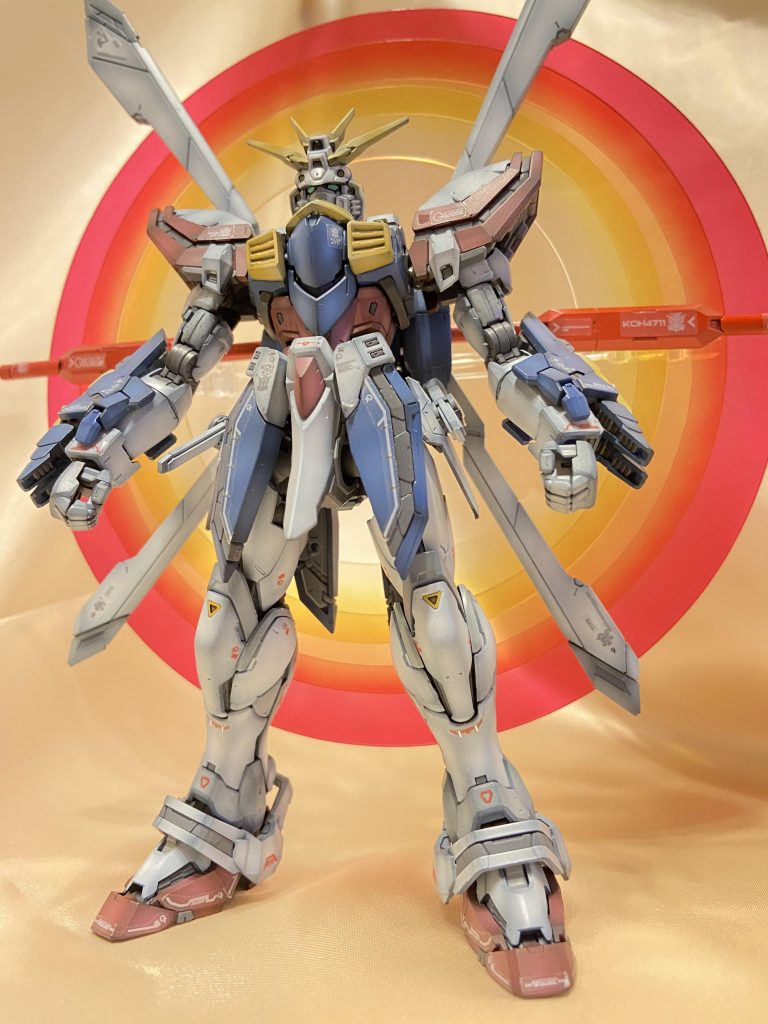 RG ゴッドガンダム–2枚目/制作者:姫パパ