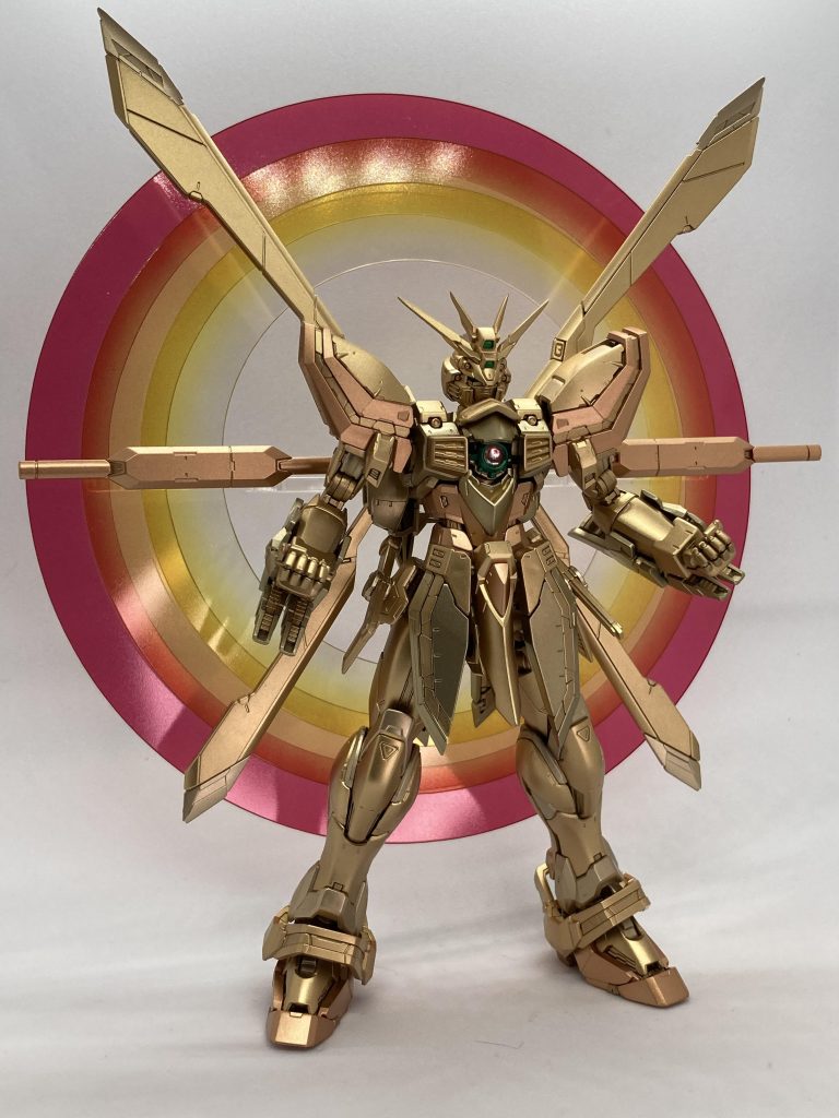 ゴッドガンダム–2枚目/制作者：ミミガーマン