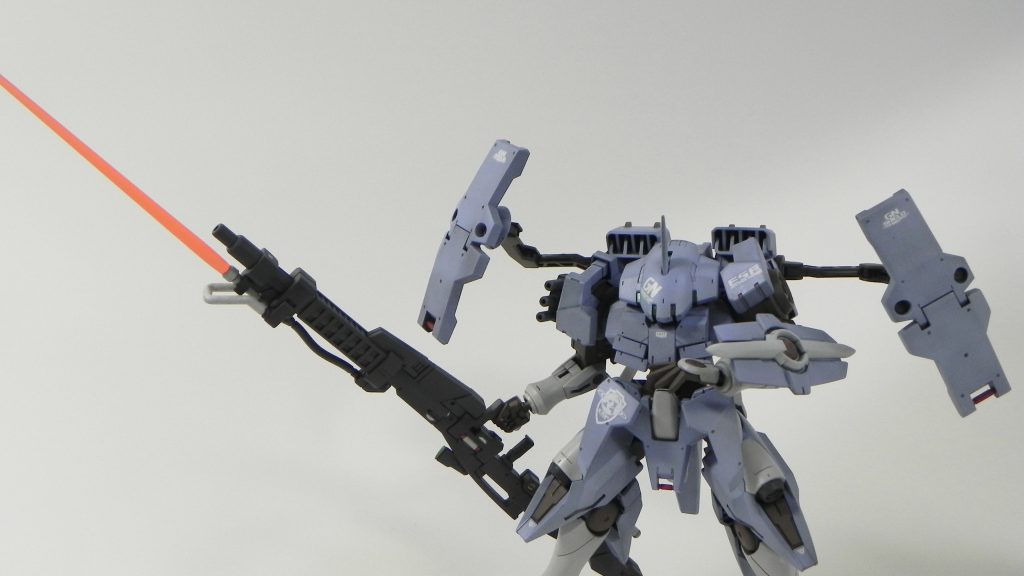 武装を変えて。付属の武装が多いのも魅力です。