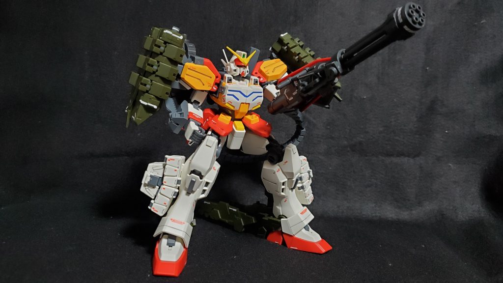 MG ガンダムヘビーアームズEW(イーゲル装備)–4枚目/制作者：エヴィン