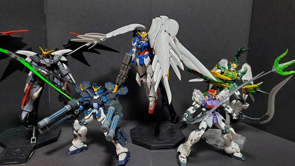 五機並べるとたまりません