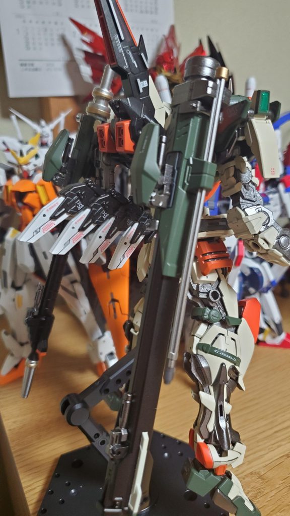 バックパックはバスター、Z、パーフェクトストライクのミキシング