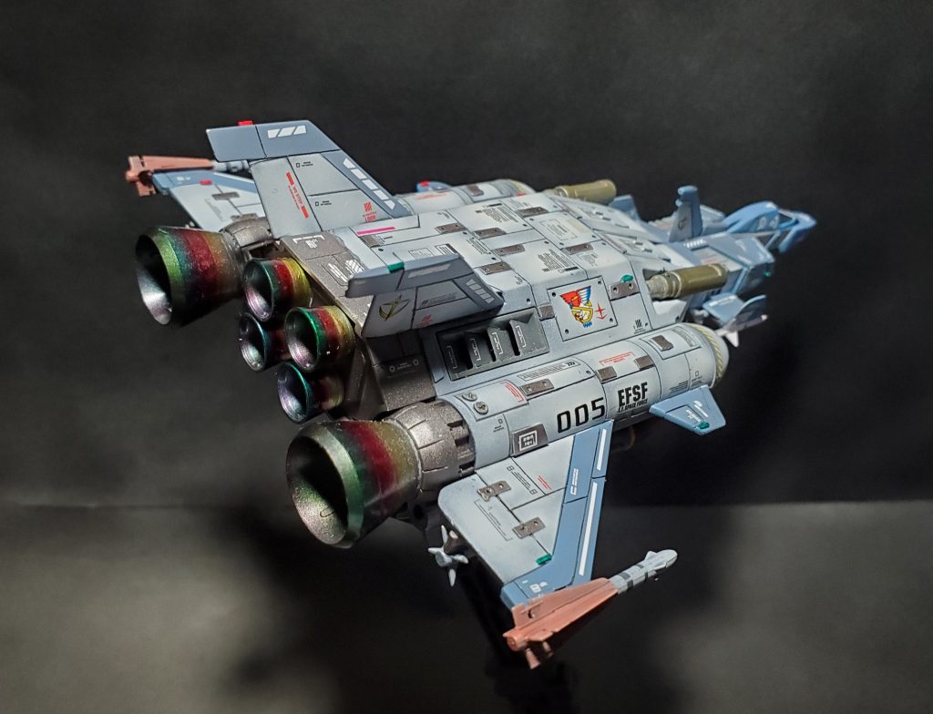 なんちゃってRG…コアブースター☆セイラ機☆スレッガー機–4枚目/制作者：マ～房