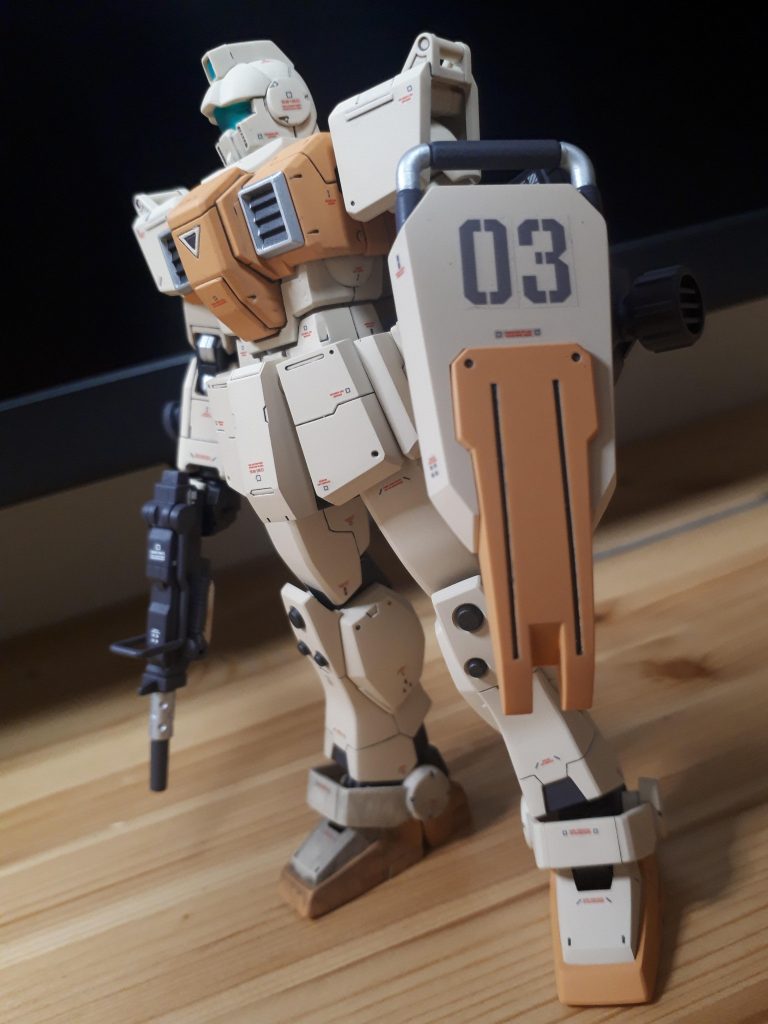 ウェザリング手前（「全」と言っていいのかわかりませんが、一応塗装してデカール類を貼ってつや消しを吹き終えたところ）。あー、思ってたより綺麗w