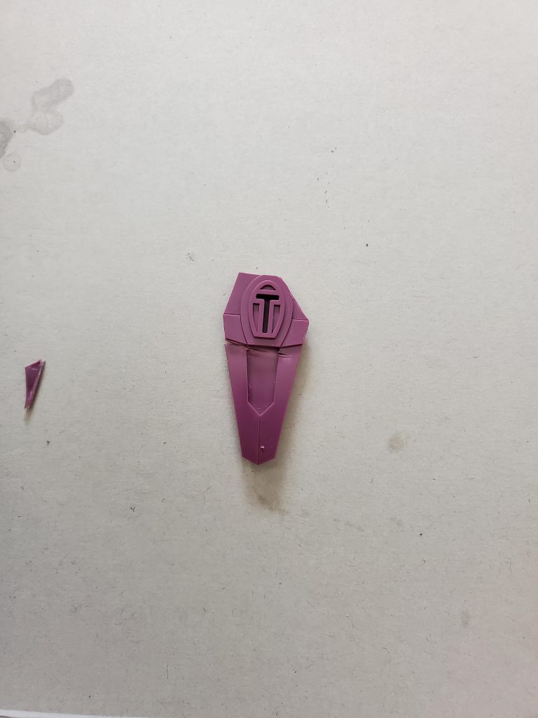 シールド接続部は、旧hgインジャのパーツを使用しました!