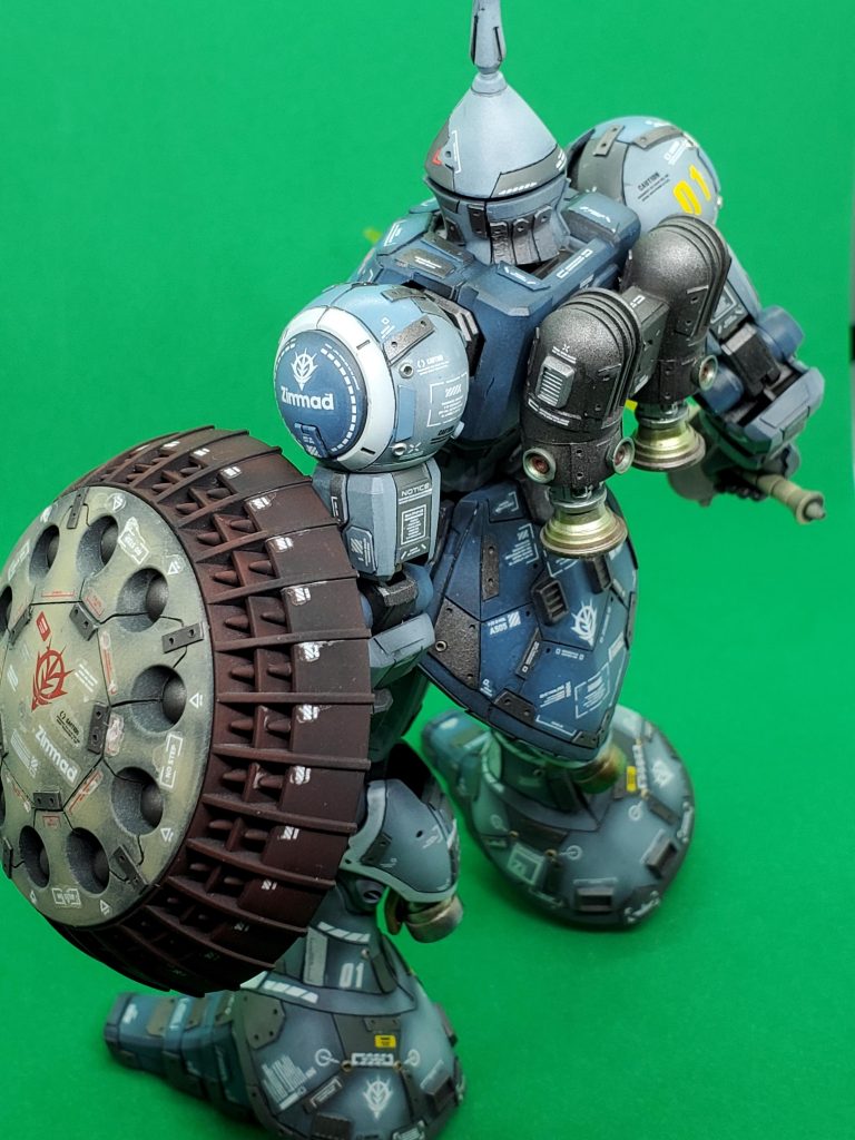 バーニアの角度を変えました