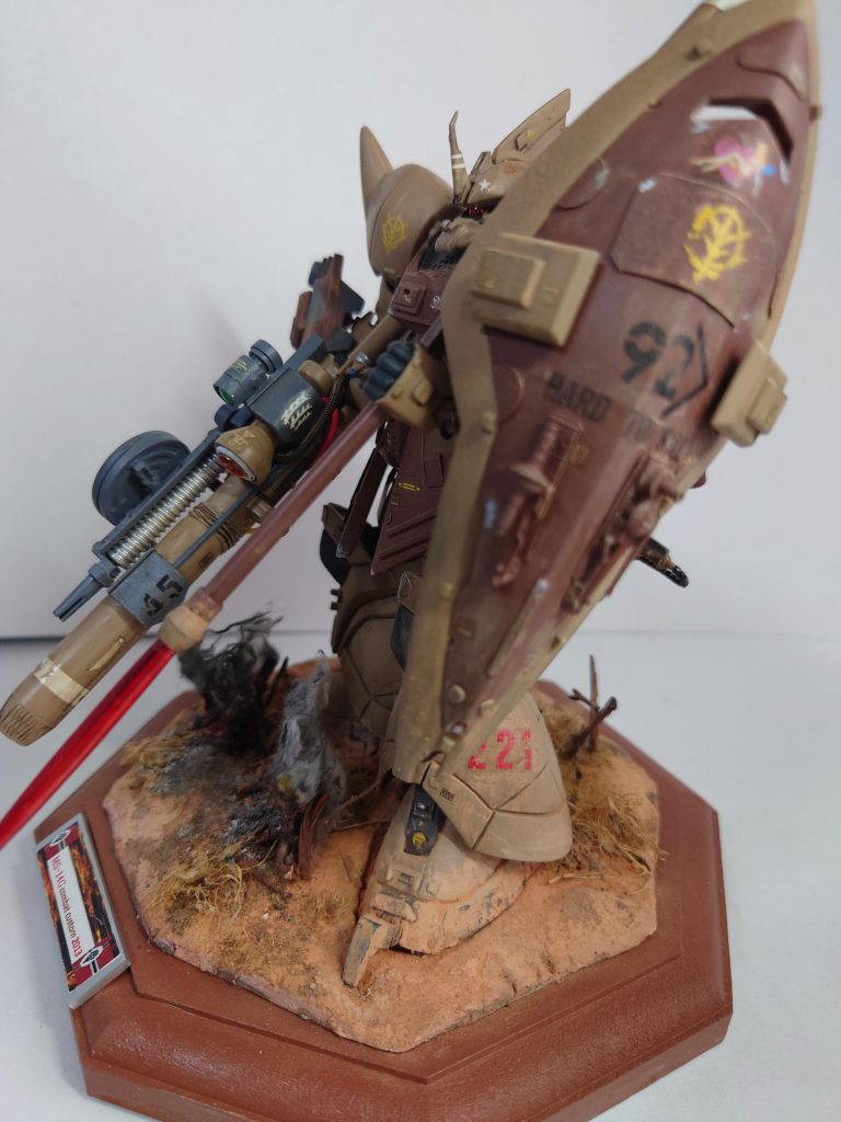 陸戦型ゲルググカスタム–3枚目/制作者：ガンガン軍曹