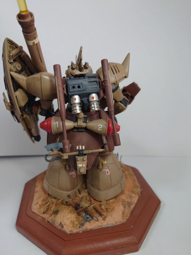 陸戦型ゲルググカスタム–4枚目/制作者：ガンガン軍曹